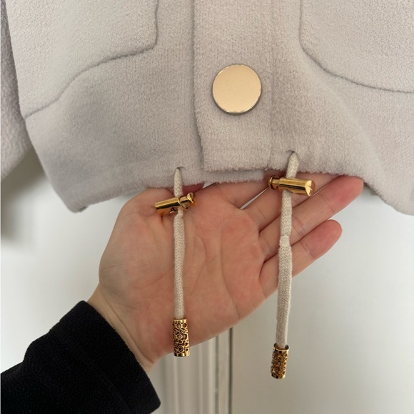 Knit Cardigan Jacket with Snap Buttons - from Korea - Size Small - Picture 5 of 5